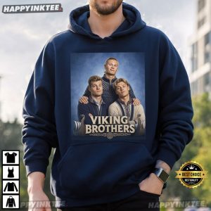 Viking Brothers Norway Erling Haaland Alexander Sørloth Kristian Thorstvedt T Shirt (1)