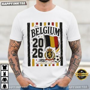 Belgium World Cup 2026 Soccer Fan Gift T Shirt (4)