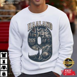 Erling Haaland 9 World Cup 2026 Football T Shirt (1)