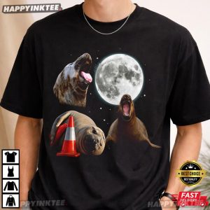 Neil The Seal Moon Funny Meme Animal Lover T Shirt (1)