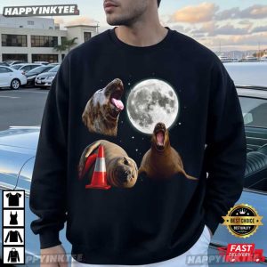 Neil The Seal Moon Funny Meme Animal Lover T Shirt (2)
