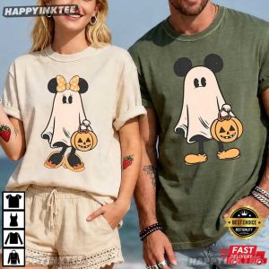 Mickey And Minnie Spooky Season Halloween Couples Shirts (1)