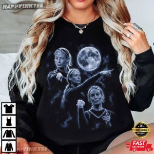 Sophie Cunningham Funny Three Wolf Moon WNBA Fan Gift T Shirt (1)