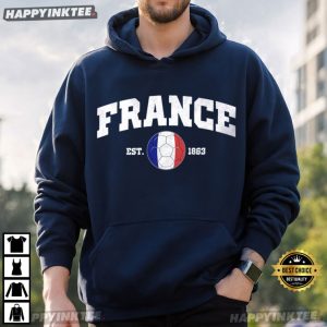France World Cup 2026 Country Football Fan T Shirt (1)