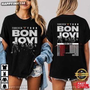 Bon Jovi Forever Tour 2026 Rock Band 80s T Shirt (3)