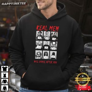 Real Men Will Chase After You Halloween Gift T Shirt (2)