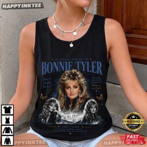 Bonnie Tyler RIP Total Eclipse Of The Heart Memorial T Shirt (4)