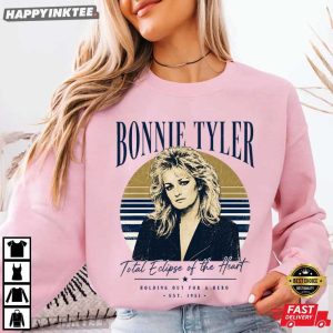Bonnie Tyler Total Eclipse Of The Heart 80s Music T Shirt (1)