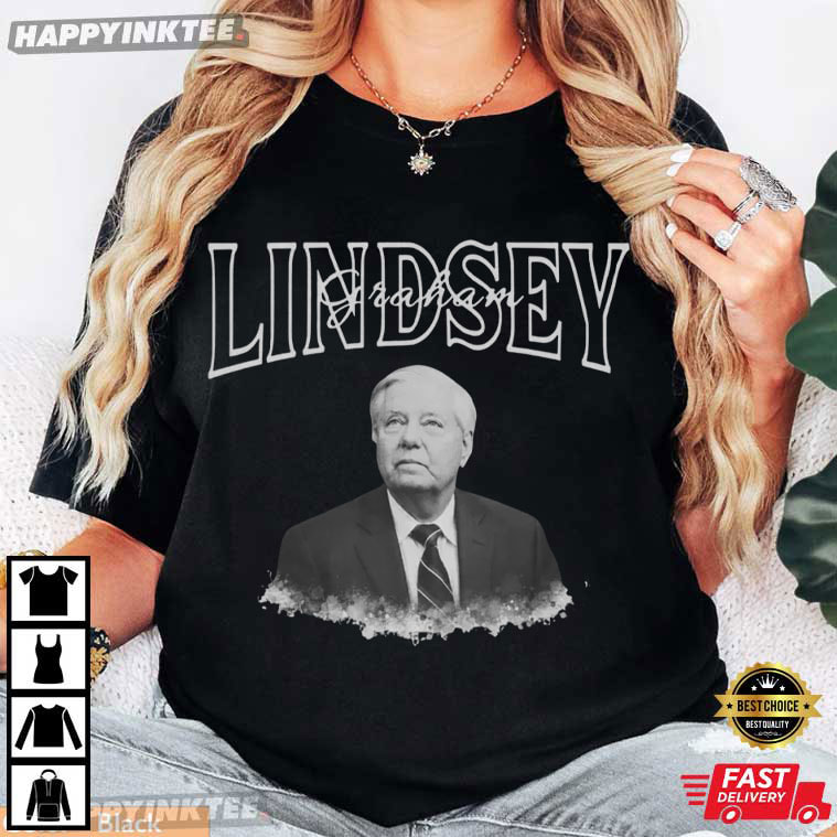 Lindsey Graham 1955–2026 Memorial Tribute T-Shirt Lindsey Graham 1955–2026 Memorial Tribute T-Shirt