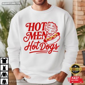 Hot Men Hot Dogs Funny Summer BBQ T Shirt (1)
