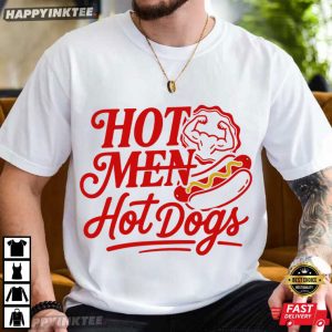 Hot Men Hot Dogs Funny Summer BBQ T Shirt (3)
