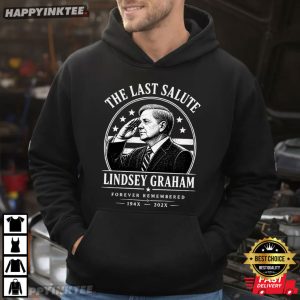 The Last Salute Lindsey Graham Forever Remembered Memorial T Shirt (1)