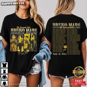 Bruno Mars The Romantic Tour 2026 Fan Gift T Shirt (1)