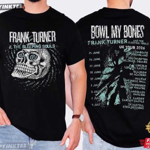 Frank Turner The Sleeping Souls Bowl My Bones UK Tour 2026 T Shirt (2)