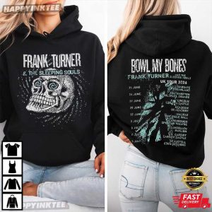 Frank Turner The Sleeping Souls Bowl My Bones UK Tour 2026 T Shirt (3)