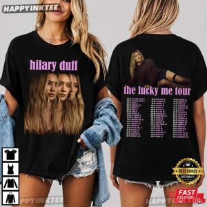 Hilary Duff The Lucky Me Tour 2026 T Shirt (1)