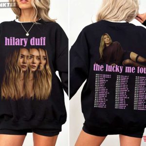 Hilary Duff The Lucky Me Tour 2026 T Shirt (2)