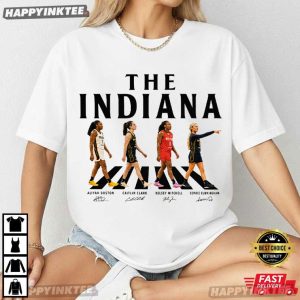 The Indiana Basketball Women Walking Road Funny WNBA T Shirt (4)