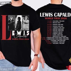 Lewis Capaldi World Tour 2026 Fan Gift T Shirt (3)