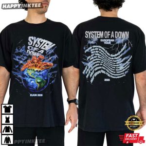 System Of A Down EU UK Tour 2026 T Shirt (3)