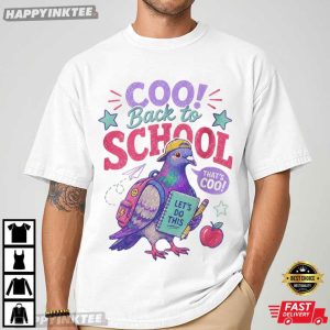 Coo Back To School Funny Pigeon T Shirt (4)
