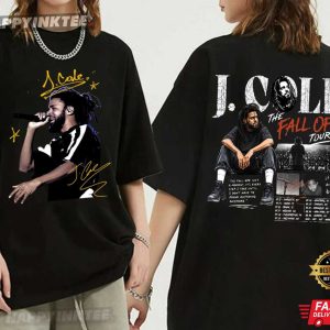 J Cole The Fall Off Tour 2026 Music Hip Hop Gift T Shirt (4)