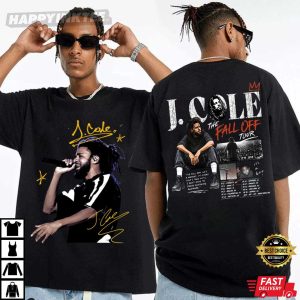 J Cole The Fall Off Tour 2026 Music Hip Hop Gift T Shirt (1)