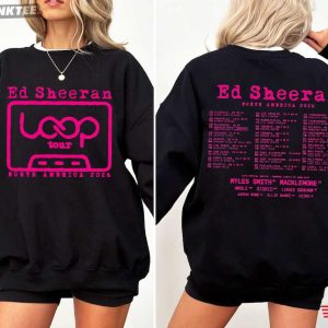 Ed Sheeran Loop Tour North America 2026 Music Fan Gift T Shirt (1)