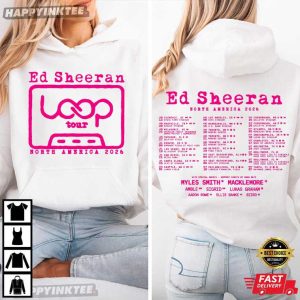 Ed Sheeran Loop Tour North America 2026 Music Fan Gift T Shirt (2)
