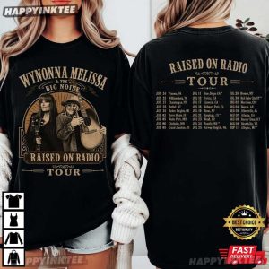 Melissa Etheridge Wynonna Raised On Radio Tour Music Fan Gift T Shirt (4)