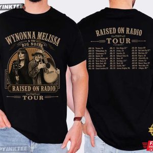 Melissa Etheridge Wynonna Raised On Radio Tour Music Fan Gift T Shirt (1)