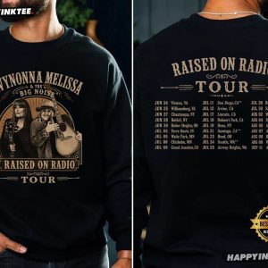 Melissa Etheridge Wynonna Raised On Radio Tour Music Fan Gift T Shirt (2)