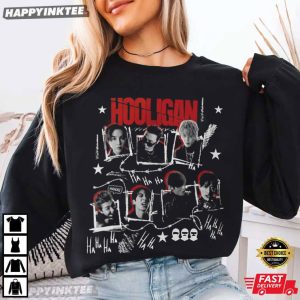 BTS Hooligan Music Kpop ARMY Fan Gift T Shirt (1)
