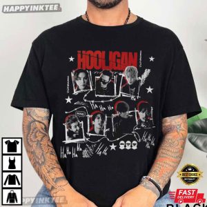 BTS Hooligan Music Kpop ARMY Fan Gift T Shirt (3)