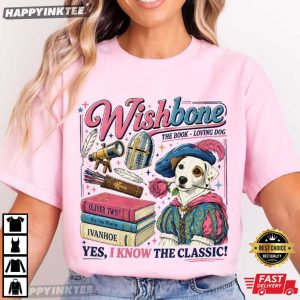 Wishbone The Book Loving Dog Jack Russell Terrier 90s TV Fan T Shirt (4)