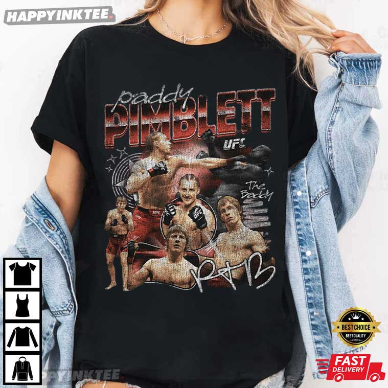 Paddy Pimblett The Baddy UFC Fighter Fan Gift T-Shirt Paddy Pimblett The Baddy UFC Fighter Fan Gift T-Shirt