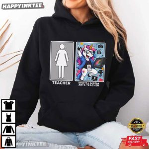Digital Media Arts Teacher Unicorn T Shirt (4)