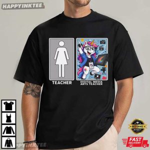 Digital Media Arts Teacher Unicorn T Shirt (2)