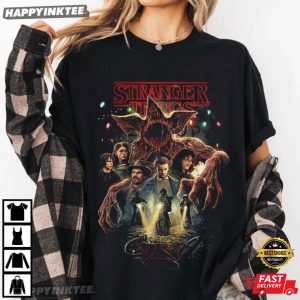 Stranger Things S1 10th Anniversary T Shirt (4)