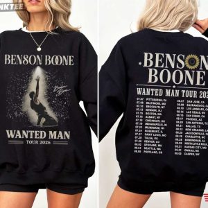 Benson Boone Wanted Man Tour 2026 Music Fan Gift T Shirt (1)