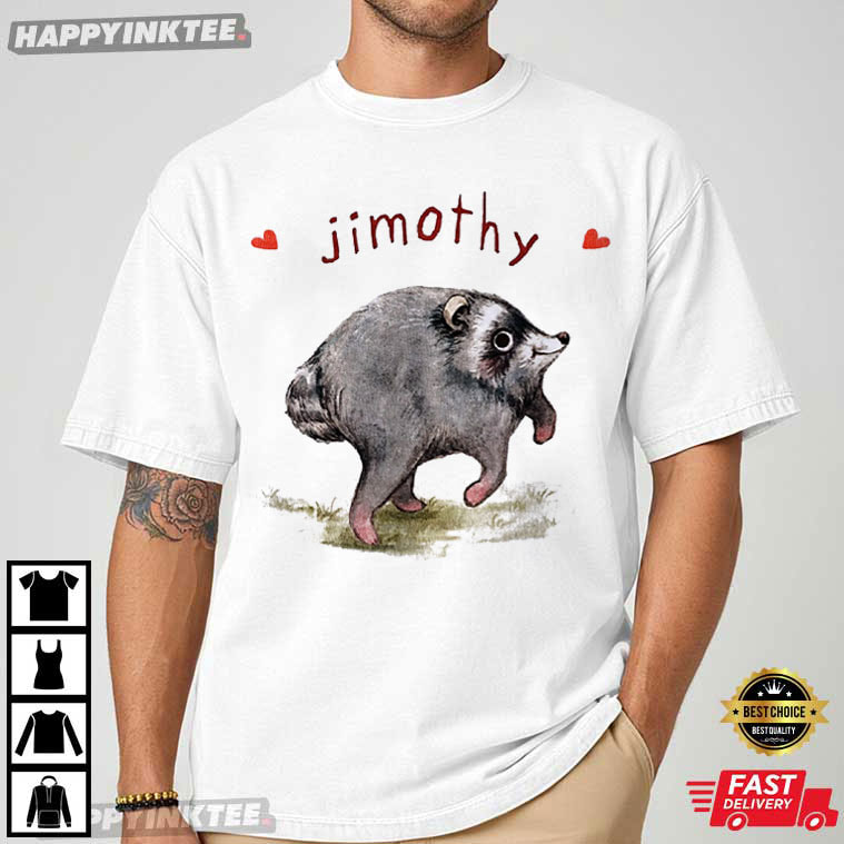 Jimothy Viral Seattle Raccoon Meme T-Shirt Jimothy Viral Seattle Raccoon Meme T-Shirt