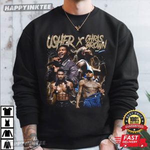 Usher And Chris Brown R&B Tour 2026 Rap Hip Hop T Shirt (1)