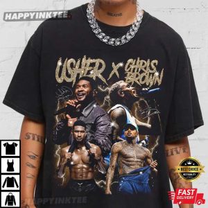 Usher And Chris Brown R&B Tour 2026 Rap Hip Hop T Shirt (3)