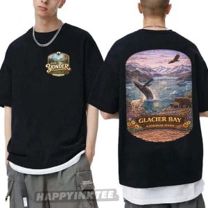Glacier Bay National Parks Over Yonder T Shirt (3)