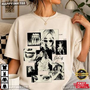 Hilary Duff Lucky Me Tour 2026 Retro Music Graphic T Shirt (2)