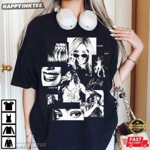 Hilary Duff Lucky Me Tour 2026 Retro Music Graphic T Shirt (3)