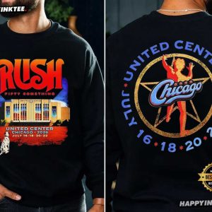 Rush Fifty Something Tour Chicago IL 2026 T Shirt (4)