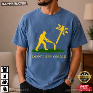 Flock Camera Don't Spy on Me Anti Surveillance Political T Shirt (4)