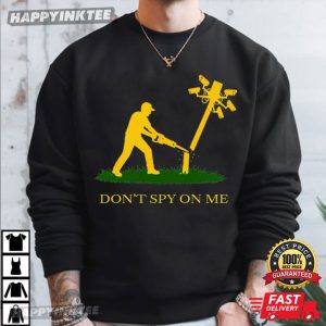 Flock Camera Don't Spy on Me Anti Surveillance Political T Shirt (1)