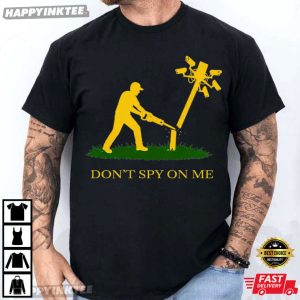 Flock Camera Don't Spy on Me Anti Surveillance Political T Shirt (3)